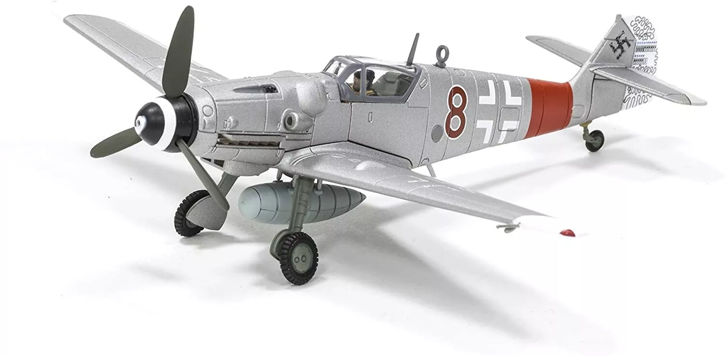 CORGI BF109G-6 'RED 8', KURT GABLER MOSQUITO HUNTER III./JG 300 JUTERBOG WALDLAGER JULY 1944 (CERTIFICATE 0012/1000)