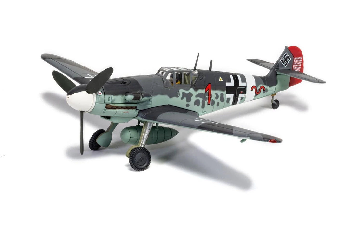 CORGI MESSERSCHMITT BF 109G-2 (TROP) RED 1 GREECE 1943