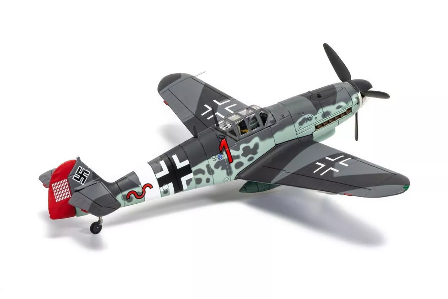 CORGI MESSERSCHMITT BF 109G-2 (TROP) RED 1 GREECE 1943