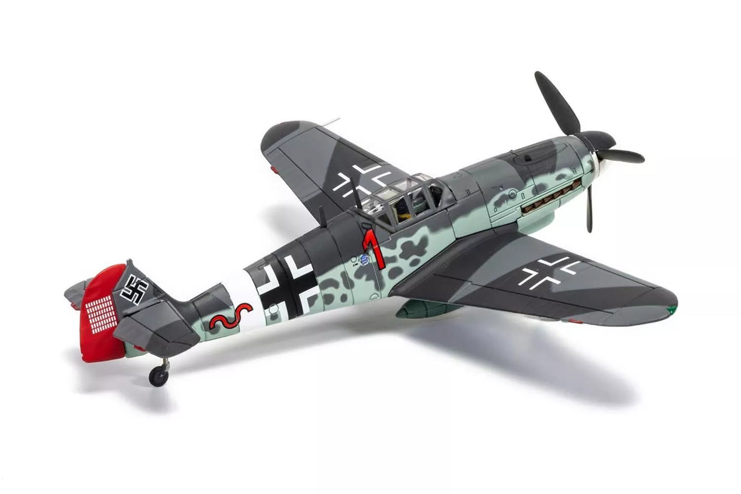 CORGI MESSERSCHMITT BF 109G-2 (TROP) RED 1 GREECE 1943