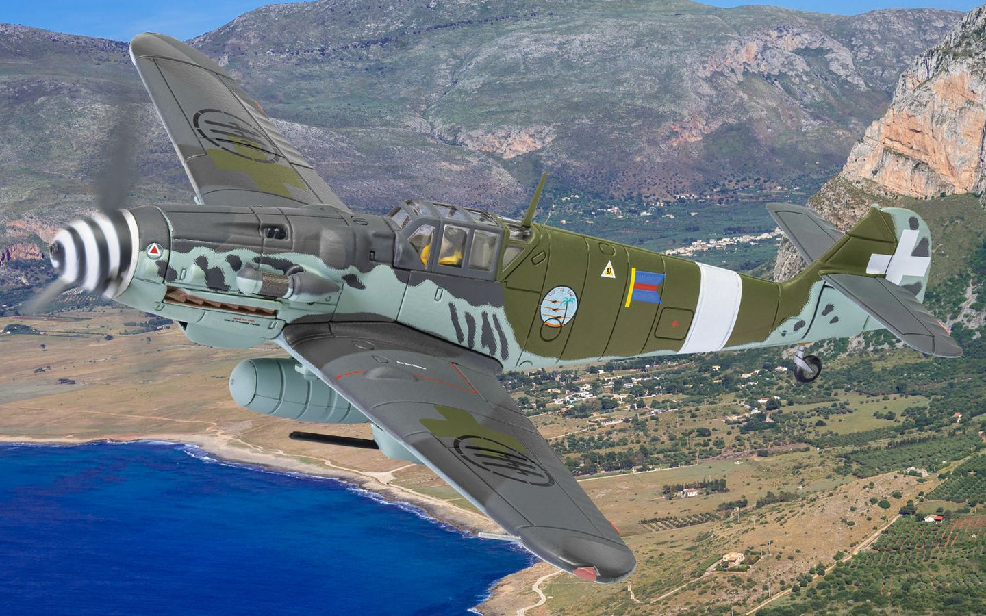 CORGI MESSERSCHMITT ME109G-6 (TROP), SICILY, JULY 1943