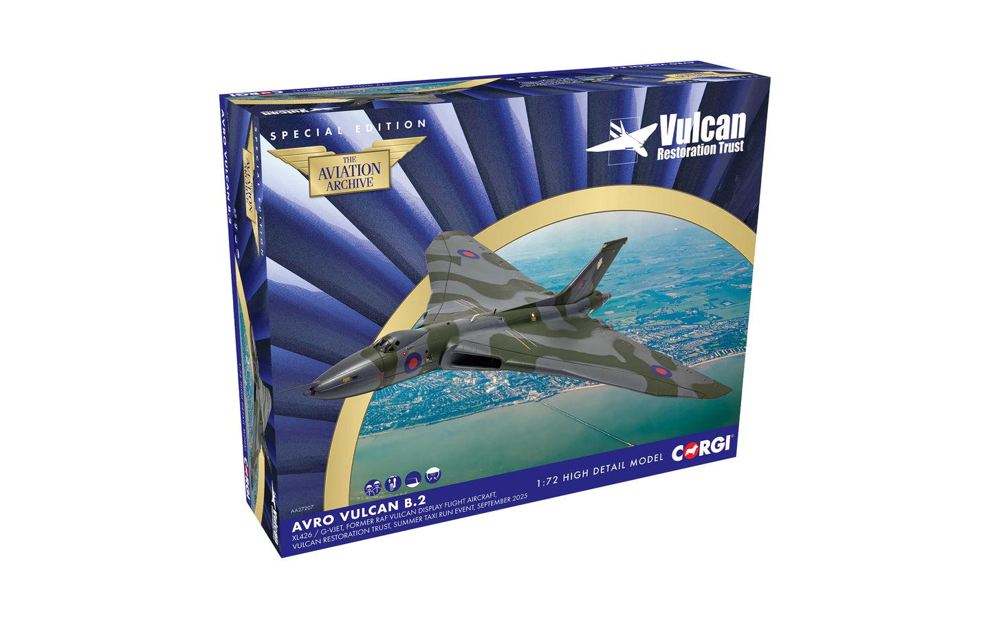 CORGI VULCAN B2, XL426, (THE VULCAN RESTORATION TRUST) 2025