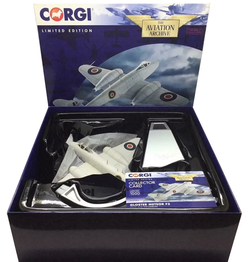 CORGI GLOSTER METEOR F.MK 3 RAF GERMANY 1945