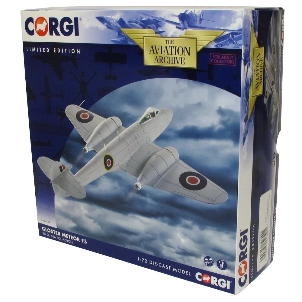 CORGI GLOSTER METEOR F.MK 3 RAF GERMANY 1945