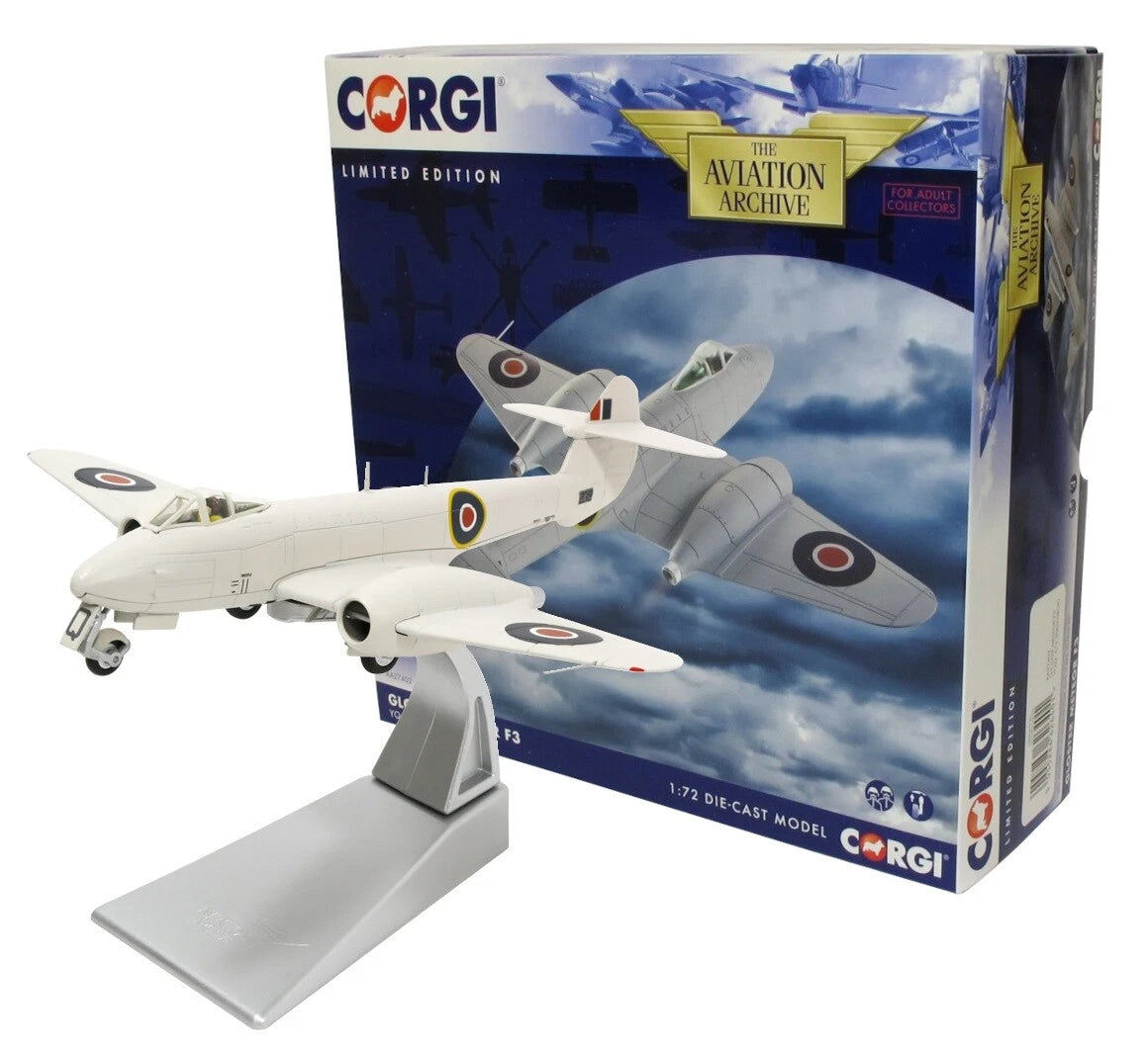 CORGI GLOSTER METEOR F.MK 3 RAF GERMANY 1945