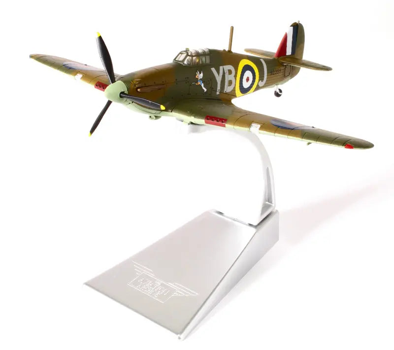 CORGI HURRICANE MK.I N2359/YBJ "WINGED POPEYE" P.O LEONARD WALTER STEVENS RAF 1940