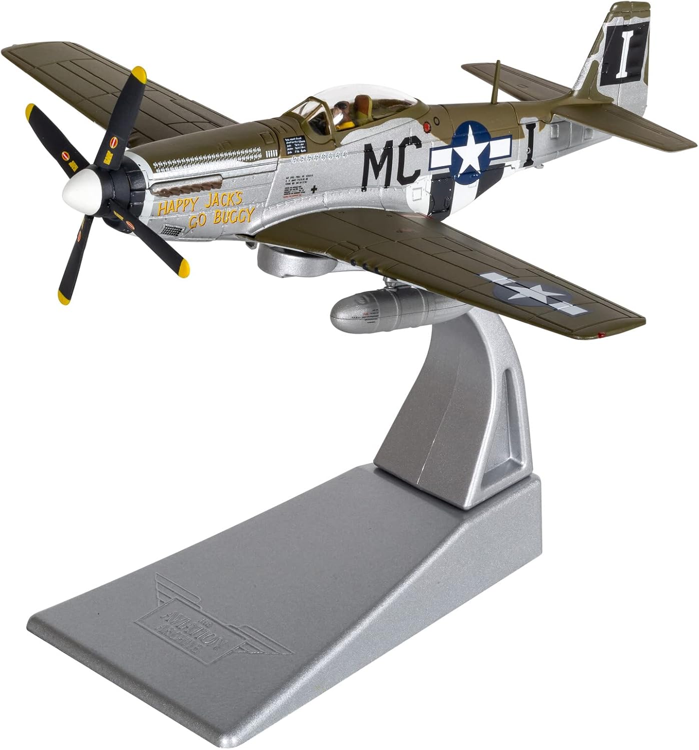 CORGI P51D MUSTANG 44 MCI HAPPY JACKS GO BUGGY