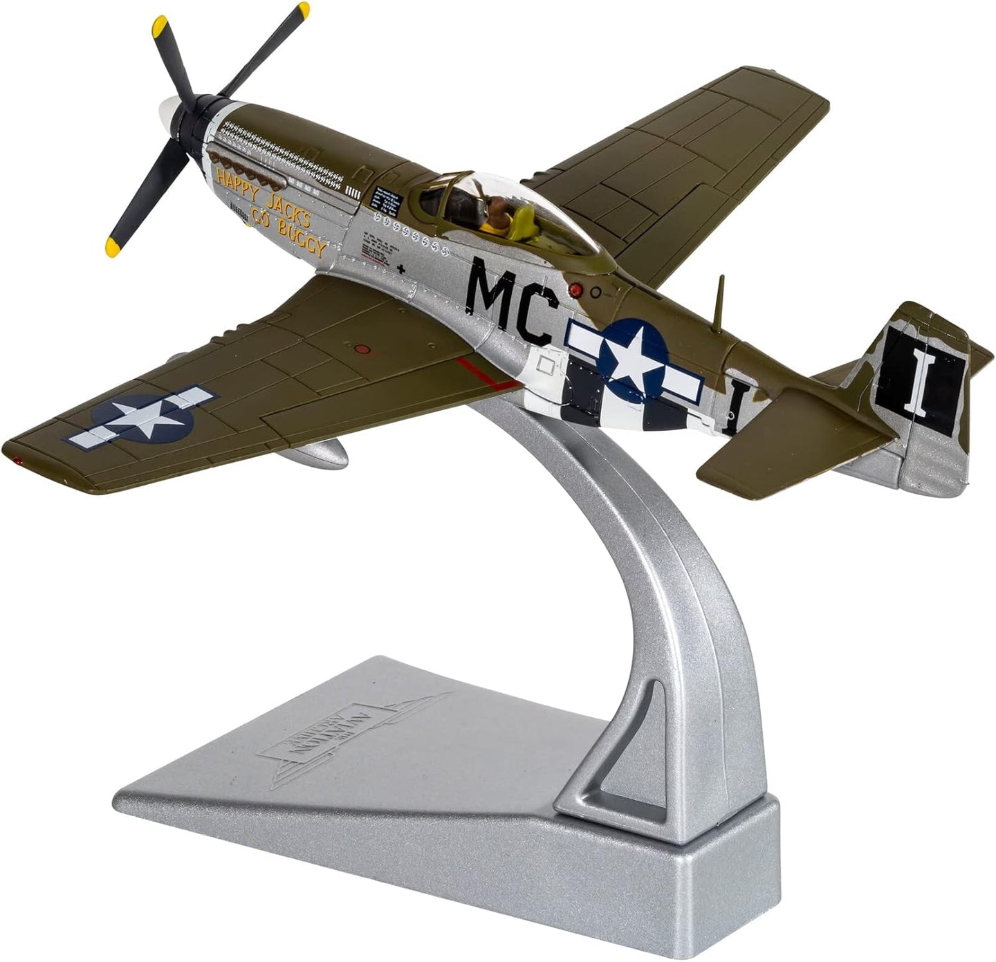 CORGI P51D MUSTANG 44 MCI HAPPY JACKS GO BUGGY