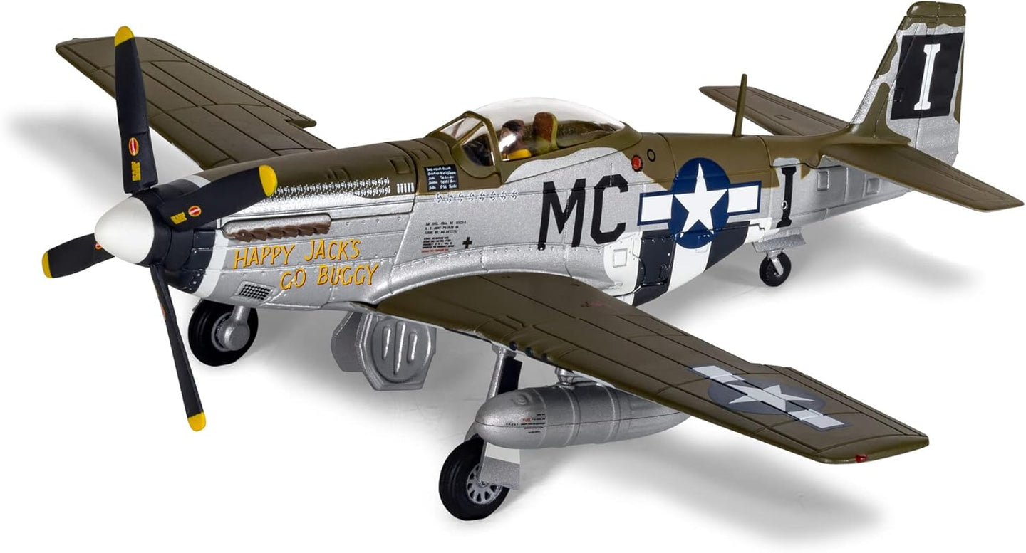 CORGI P51D MUSTANG 44 MCI HAPPY JACKS GO BUGGY