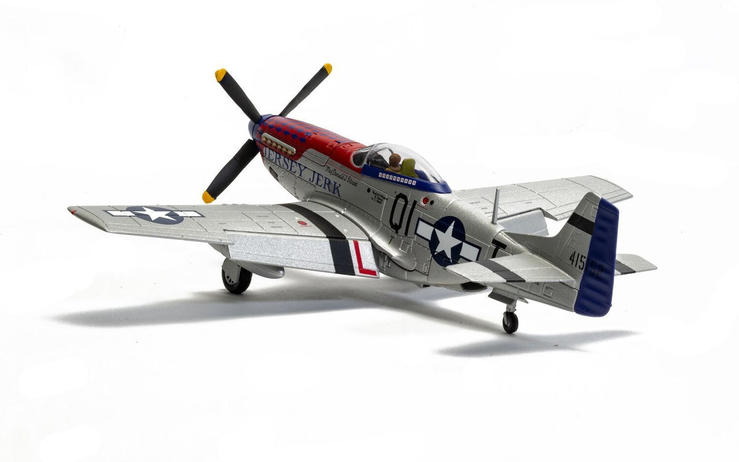CORGI P-51D MUSTANG "JERSEY JERK" 356TH USAAF MAJOR DONALD STRAIT 1945
