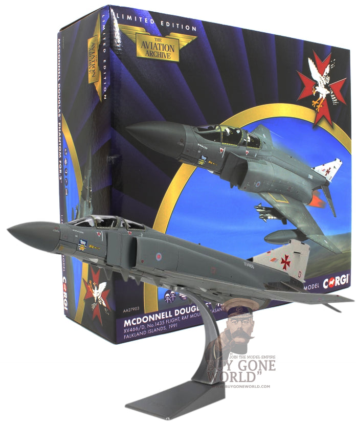CORGI PHANTOM FGR2 XV466/D NO.1435 FLIGHT FALKLAND ISLANDS 1991