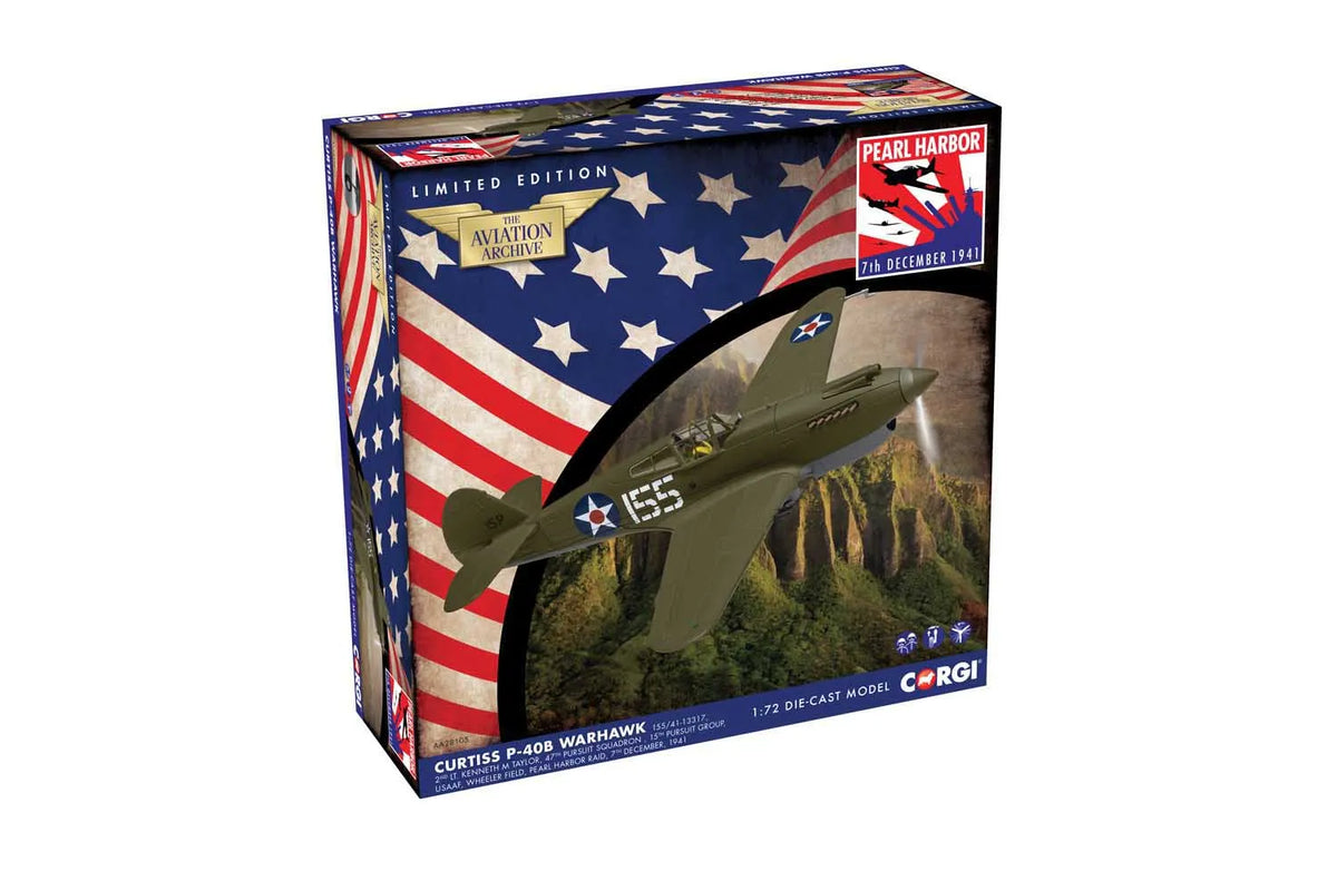CORGI P40 WARHAWK PEARL HARBOR