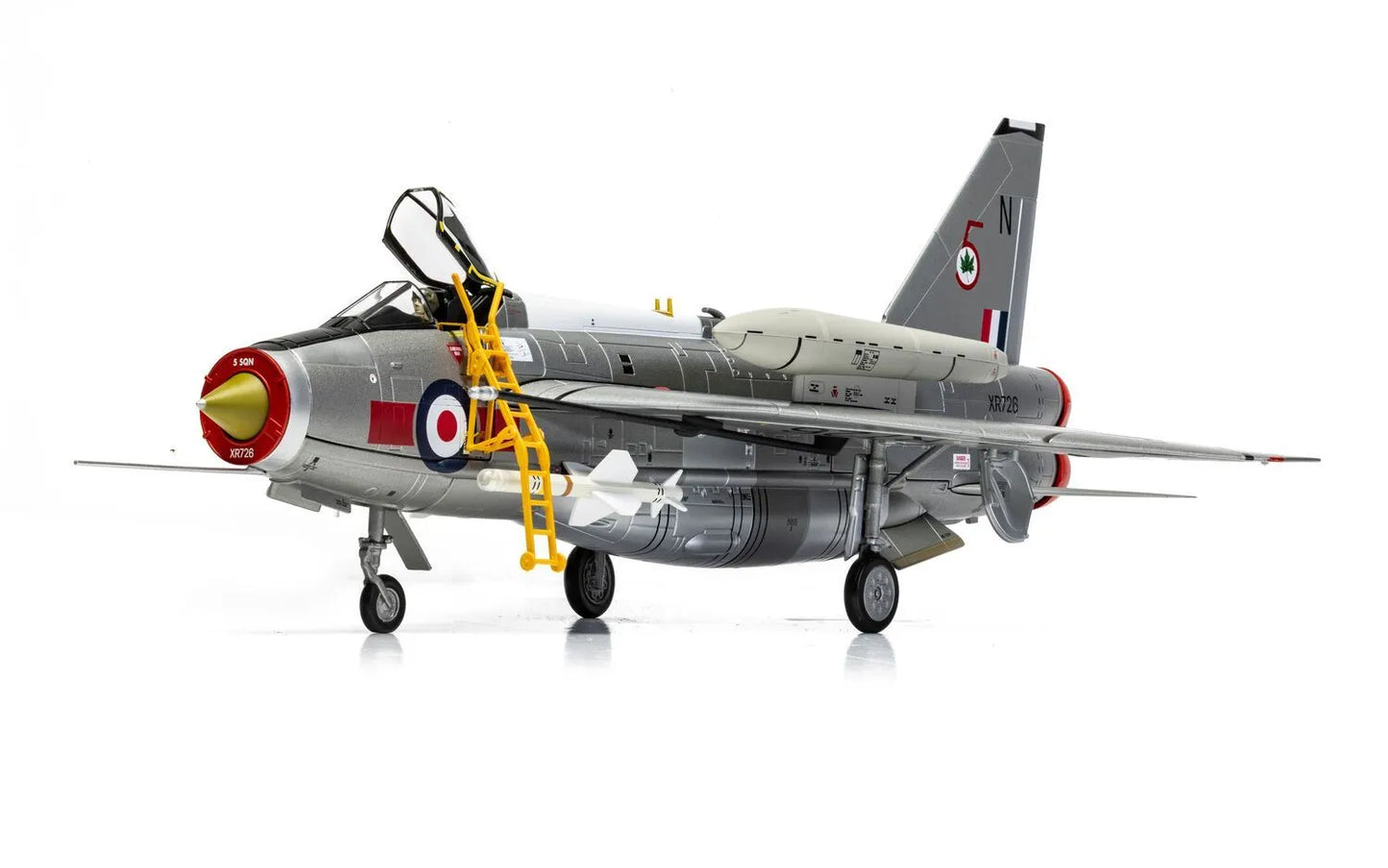 CORGI LIGHTNING F.6 XR726/N RAF NO.5 SQN BINBROOK WING RAF LECONFIELD DEPLOYMENT MAY 1973