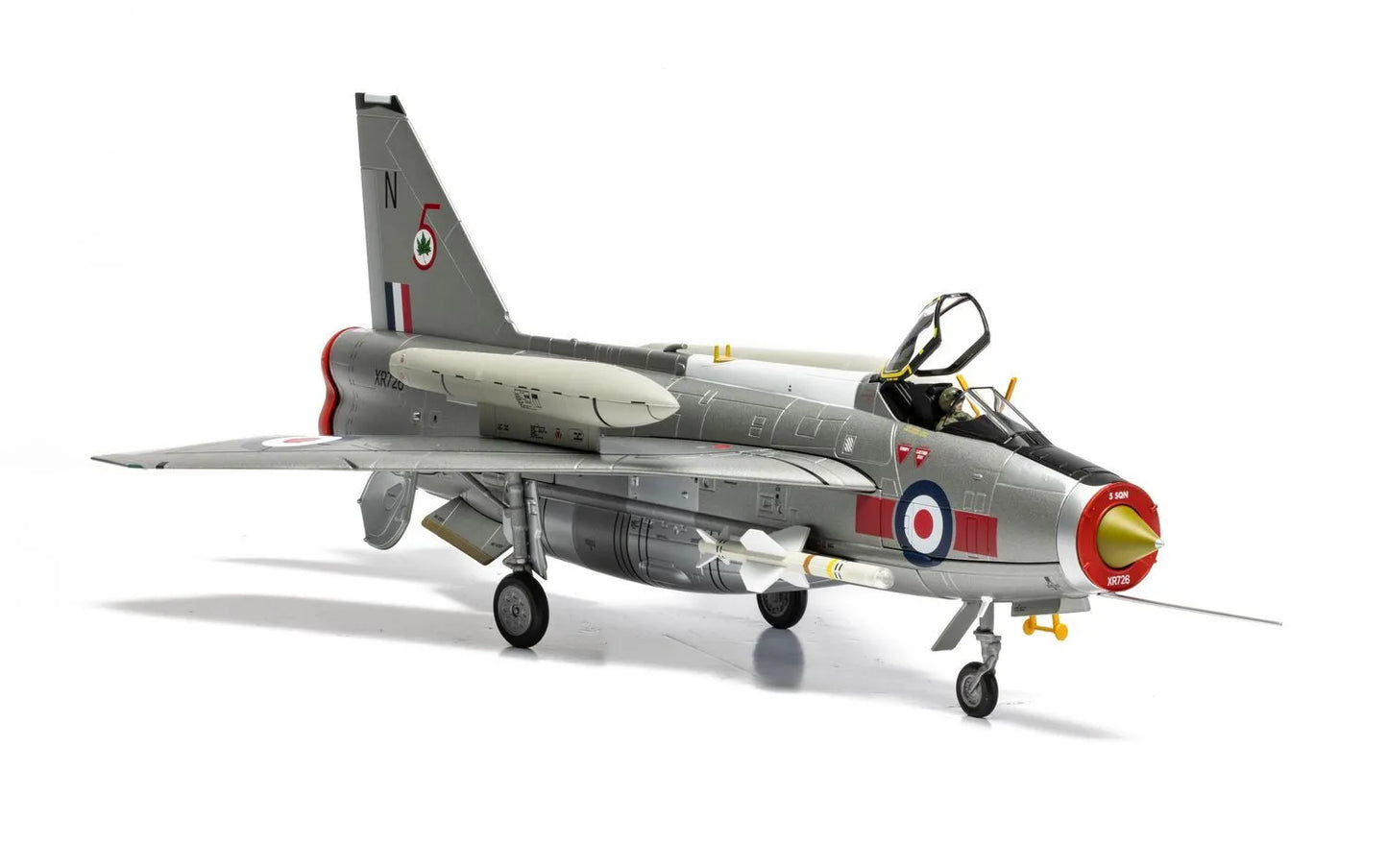 CORGI LIGHTNING F.6 XR726/N RAF NO.5 SQN BINBROOK WING RAF LECONFIELD DEPLOYMENT MAY 1973