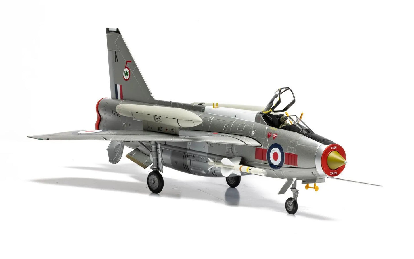 CORGI LIGHTNING F.6 XR726/N RAF NO.5 SQN BINBROOK WING RAF LECONFIELD DEPLOYMENT MAY 1973