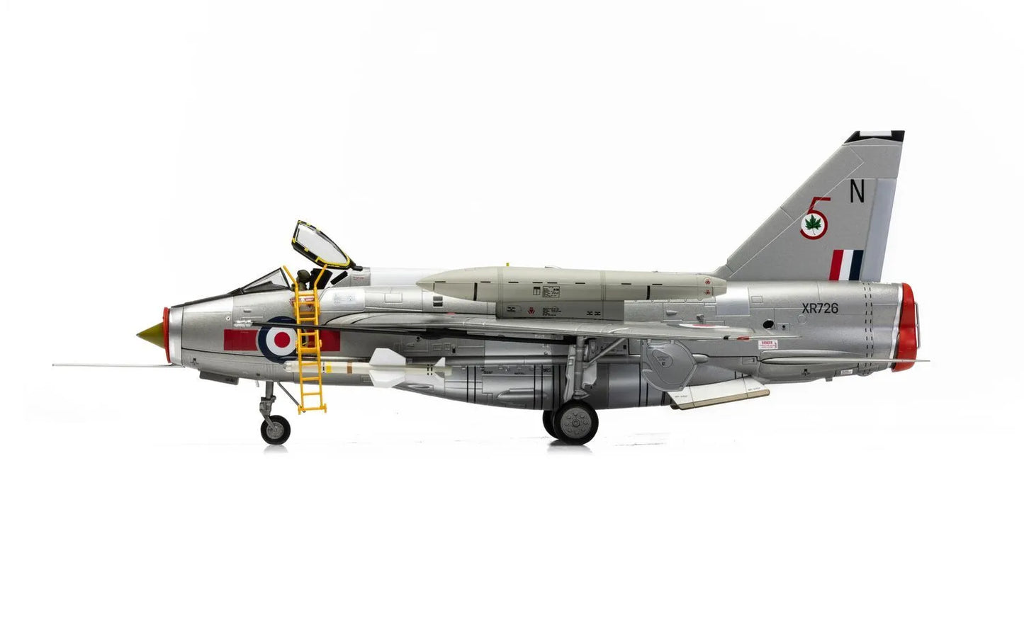 CORGI LIGHTNING F.6 XR726/N RAF NO.5 SQN BINBROOK WING RAF LECONFIELD DEPLOYMENT MAY 1973