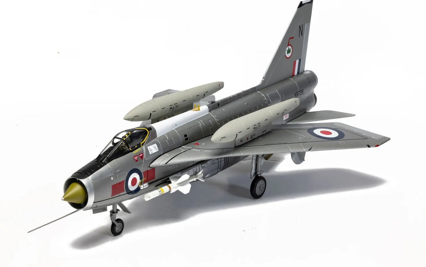 CORGI LIGHTNING F.6 XR726/N RAF NO.5 SQN BINBROOK WING RAF LECONFIELD DEPLOYMENT MAY 1973