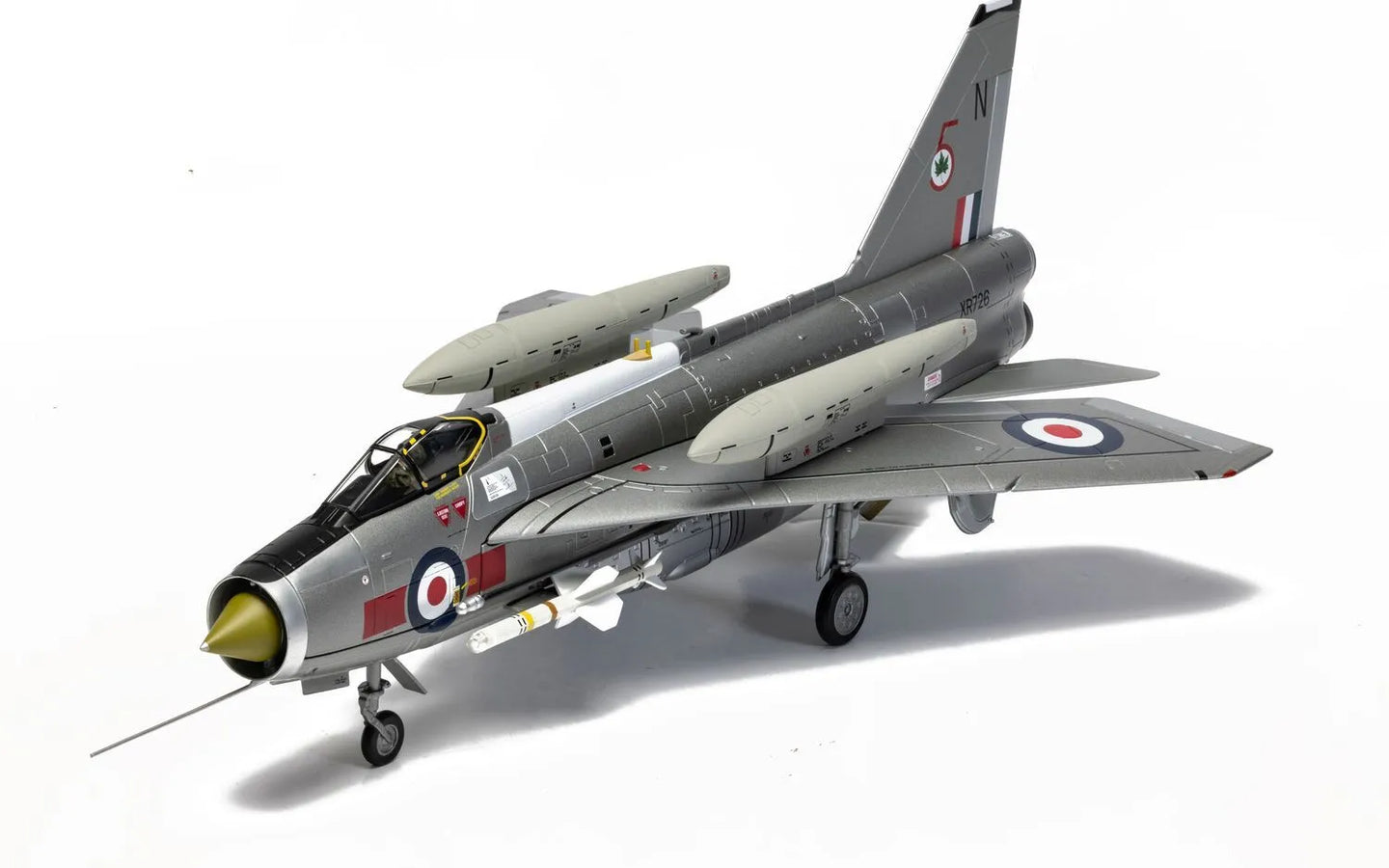 CORGI LIGHTNING F.6 XR726/N RAF NO.5 SQN BINBROOK WING RAF LECONFIELD DEPLOYMENT MAY 1973