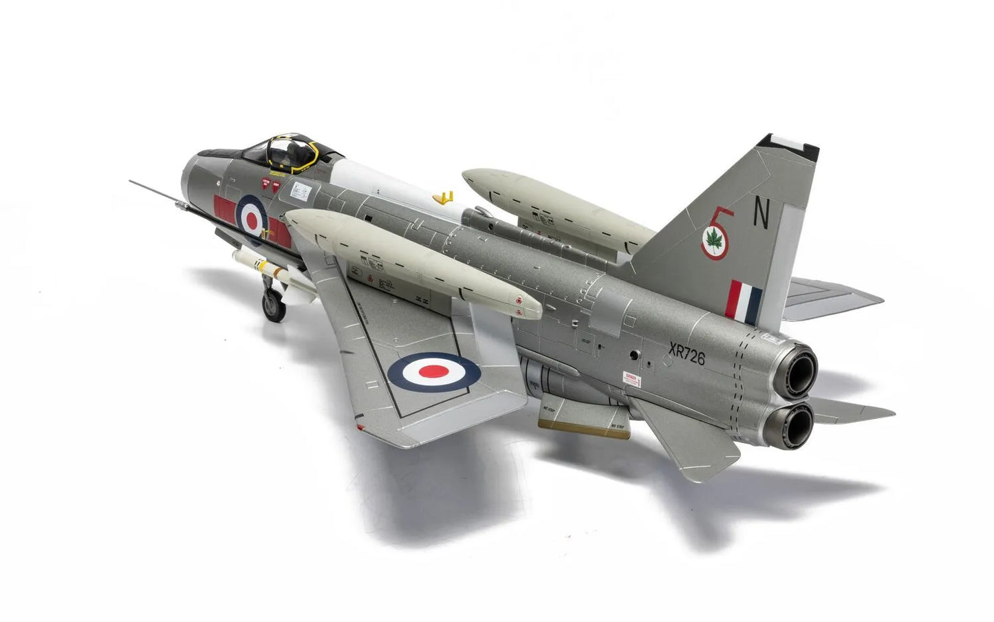 CORGI LIGHTNING F.6 XR726/N RAF NO.5 SQN BINBROOK WING RAF LECONFIELD DEPLOYMENT MAY 1973