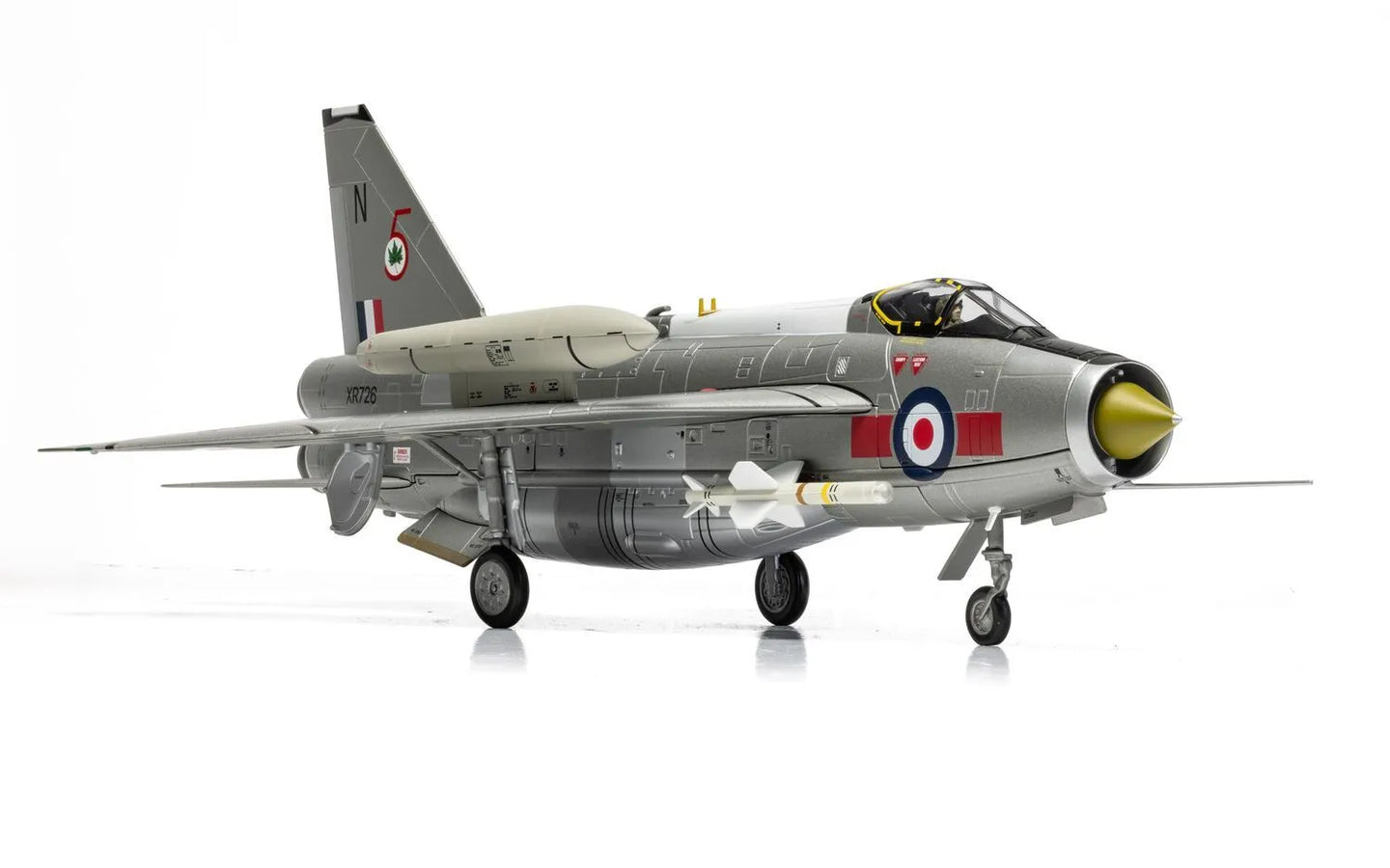 CORGI LIGHTNING F.6 XR726/N RAF NO.5 SQN BINBROOK WING RAF LECONFIELD DEPLOYMENT MAY 1973