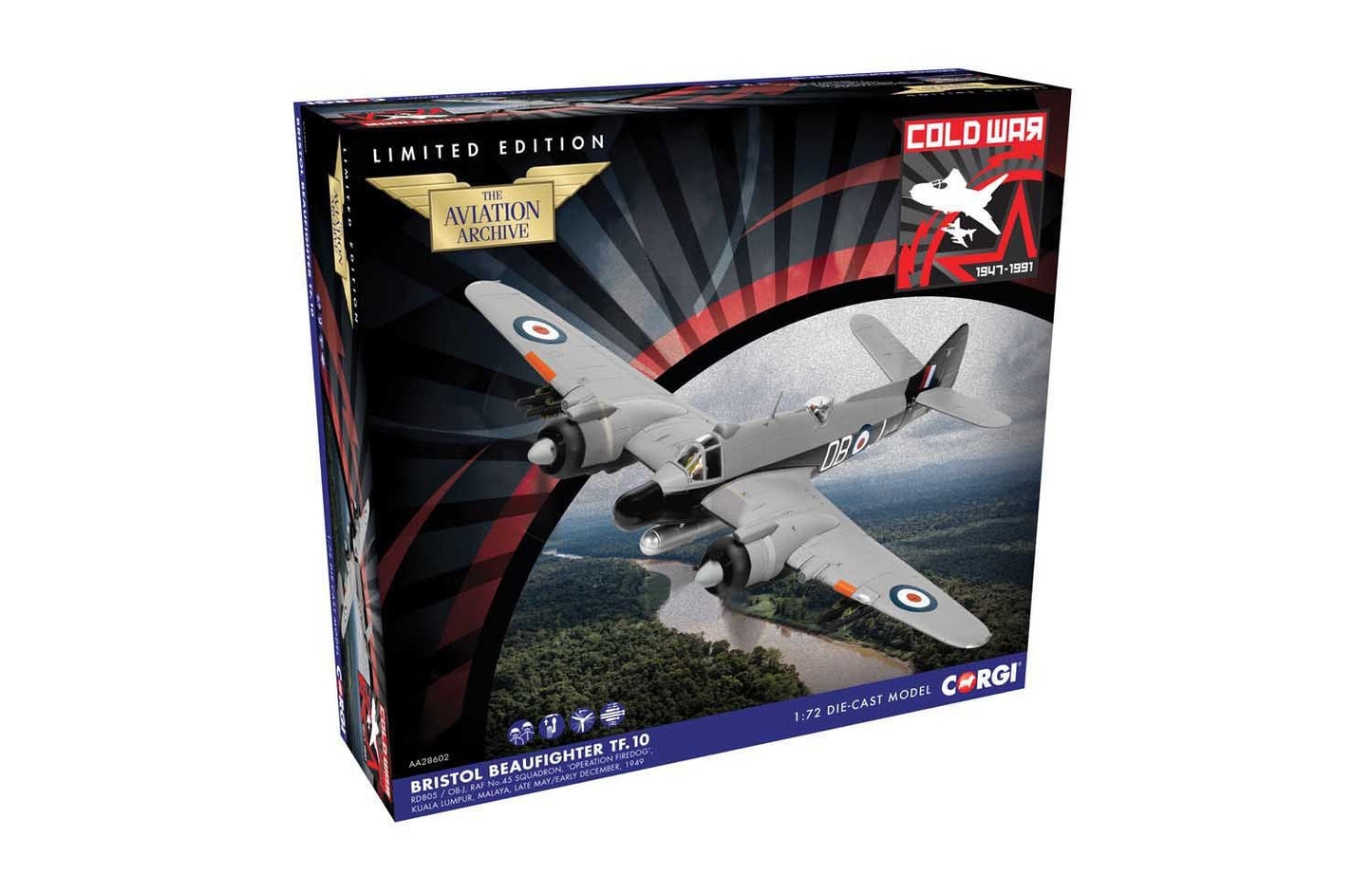 CORGI BRISTOL BEAUFIGHTER TF10  "OPERATION FIREDOG"