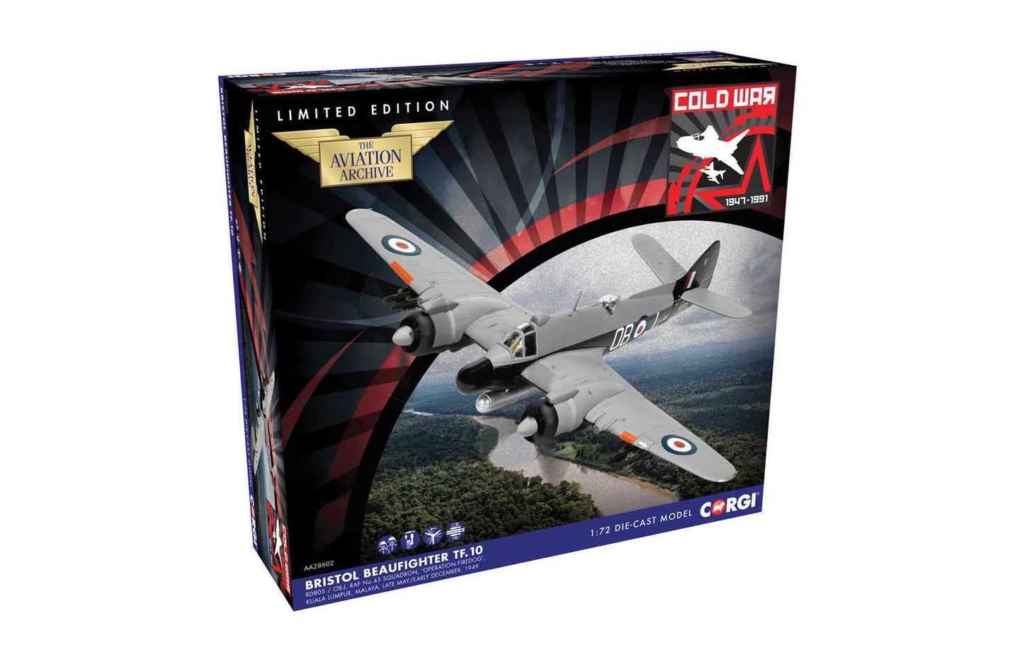CORGI BRISTOL BEAUFIGHTER TF10  "OPERATION FIREDOG"
