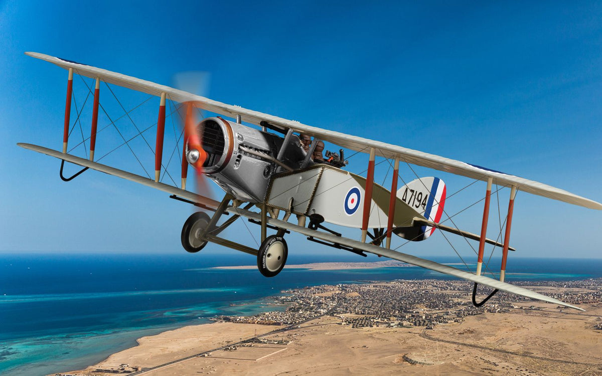 CORGI F-2B FIGHTER A7194 CAPT. ARTHUR H PECK AND CAPT. JOHN JL WILLIAMS NO.111 SQUADRON EGYPT OCTOBER 1917