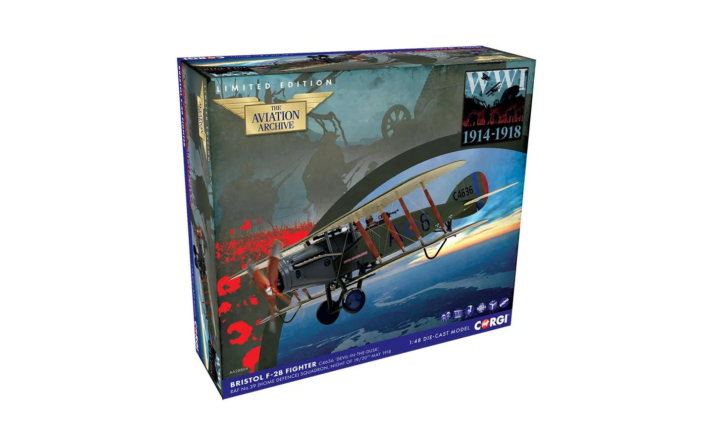 CORGI F-2B FIGHTER C4636 "DEVIL IN THE DUSK"