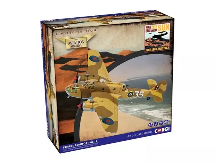 CORGI BEAUFORT MKIA EK979 35 MIDDLE EAST CHECK AND CONVERSION UNIT RAF EGYPT 1944