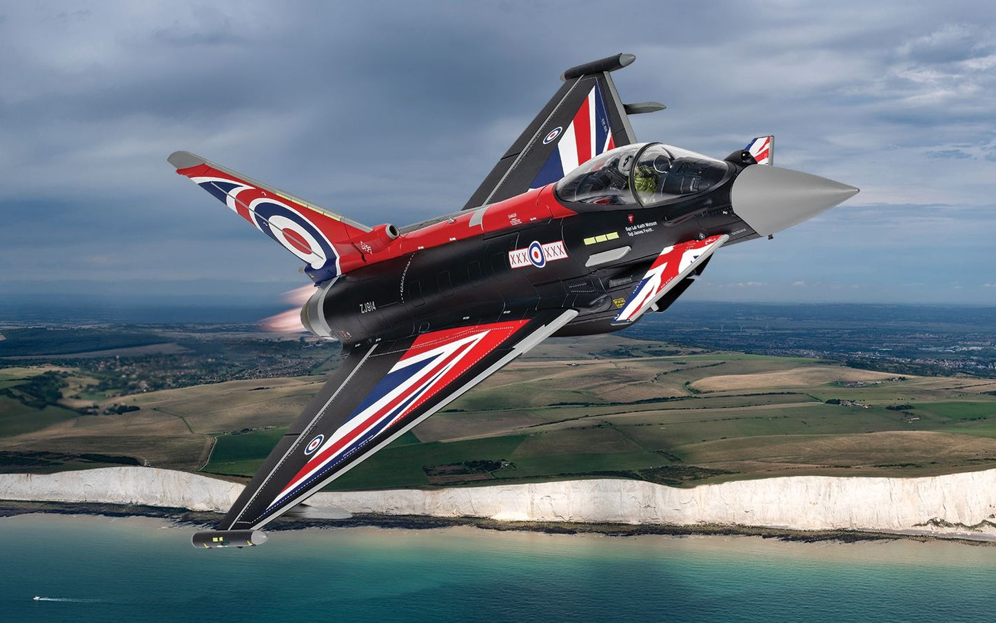 CORGI EUROFIGHTER TYPHOON FGR4 ZJ914 BLACKJACK RAF CONNINGSBY 2021/22