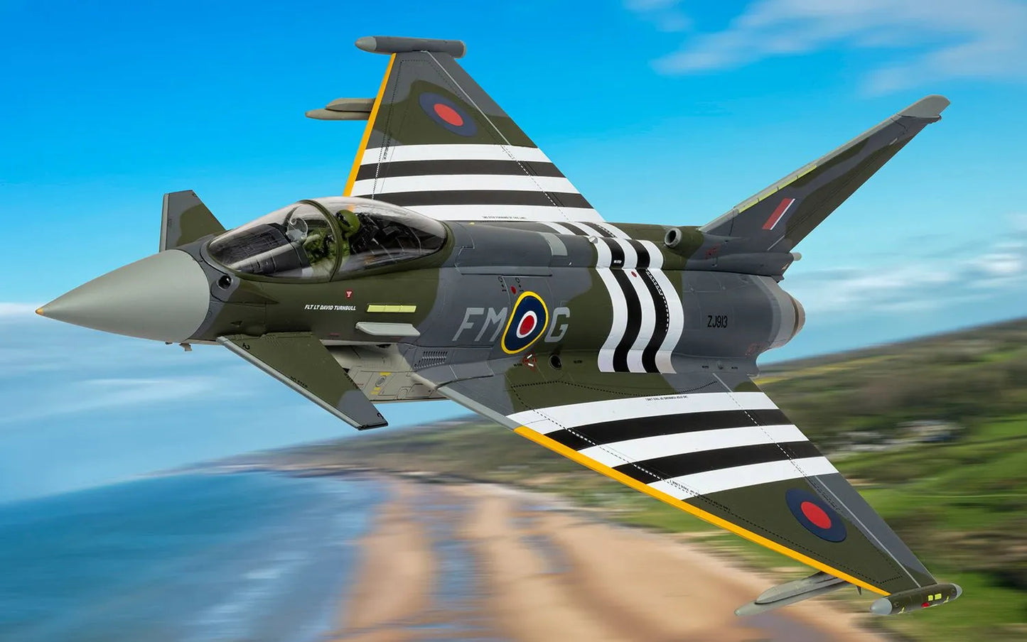 CORGI TYPHOON FGR4 "MOGGY" RAF NO.29 SQN "2024 D-DAY ANNIVERSARY"