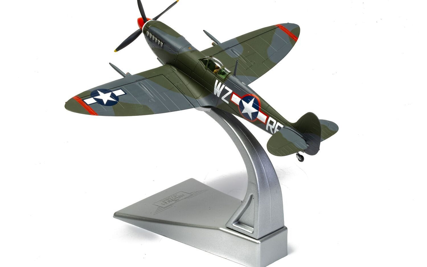 CORGI SPITFIRE MK.IXC MH656 WZ-RR "PORKY II" ROBERT CONNOR USAAF MEDITERRANEAN THEATRE 1943