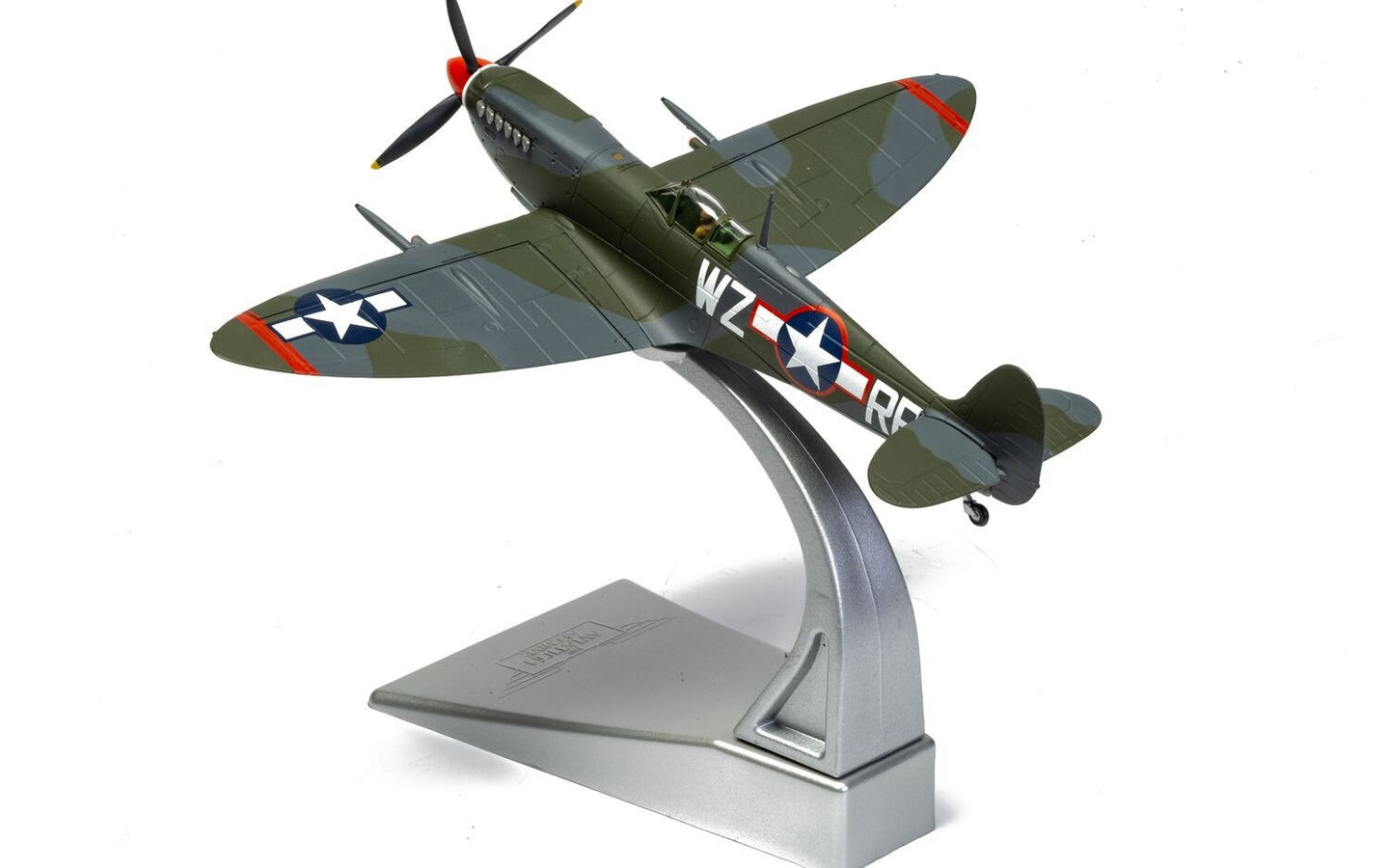 CORGI SPITFIRE MK.IXC MH656 WZ-RR "PORKY II" ROBERT CONNOR USAAF MEDITERRANEAN THEATRE 1943