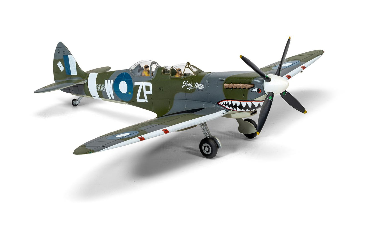 CORGI SPITFIRE T.9 TE308 (G-AWGB) "GREY NURSE" SHARKMOUTH