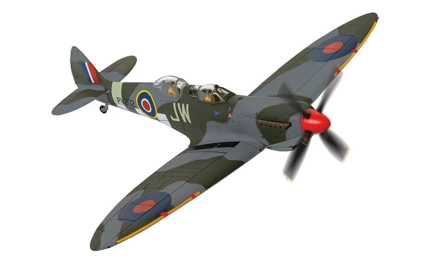 CORGI SPITFIRE T.9 PV202 AERIAL COLLECTIVE DUXFORD AIRFIELD