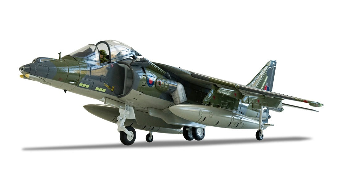 CORGI HARRIER GR9A ZG506/P77 COTTESMORE WING RAF COTTESMORE "NINJA 1" "FINAL FLIGHT RETIREMENT SCHEME" 2010