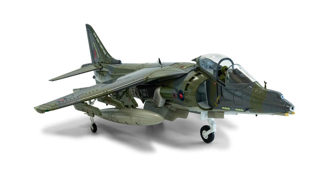 CORGI HARRIER GR9A ZG506/P77 COTTESMORE WING RAF COTTESMORE "NINJA 1" "FINAL FLIGHT RETIREMENT SCHEME" 2010