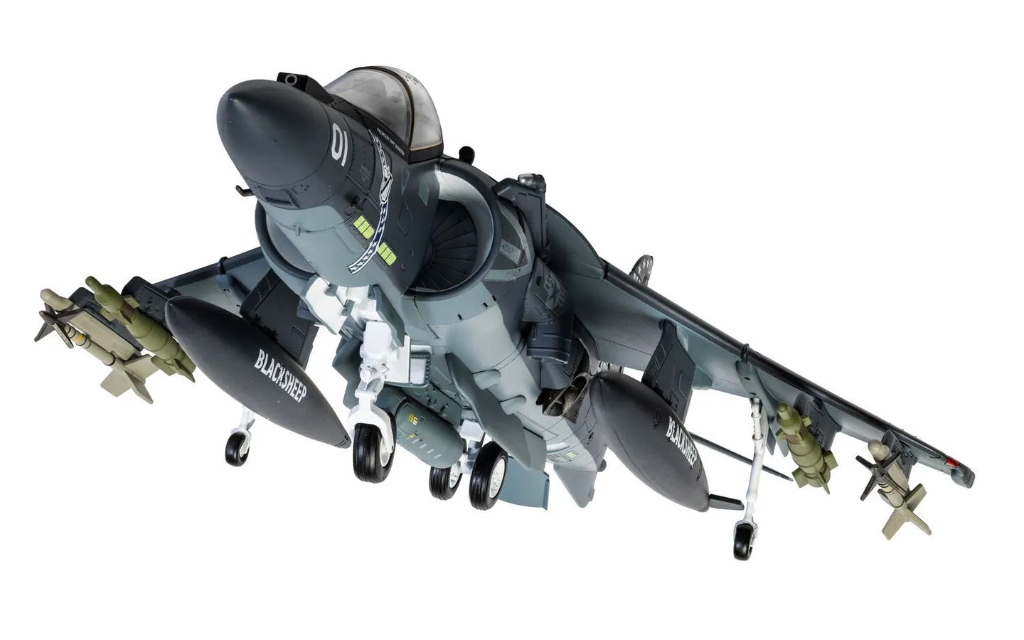 CORGI AV-8B HARRIER II 165001/01 VMA-214 "BLACK SHEEP"
