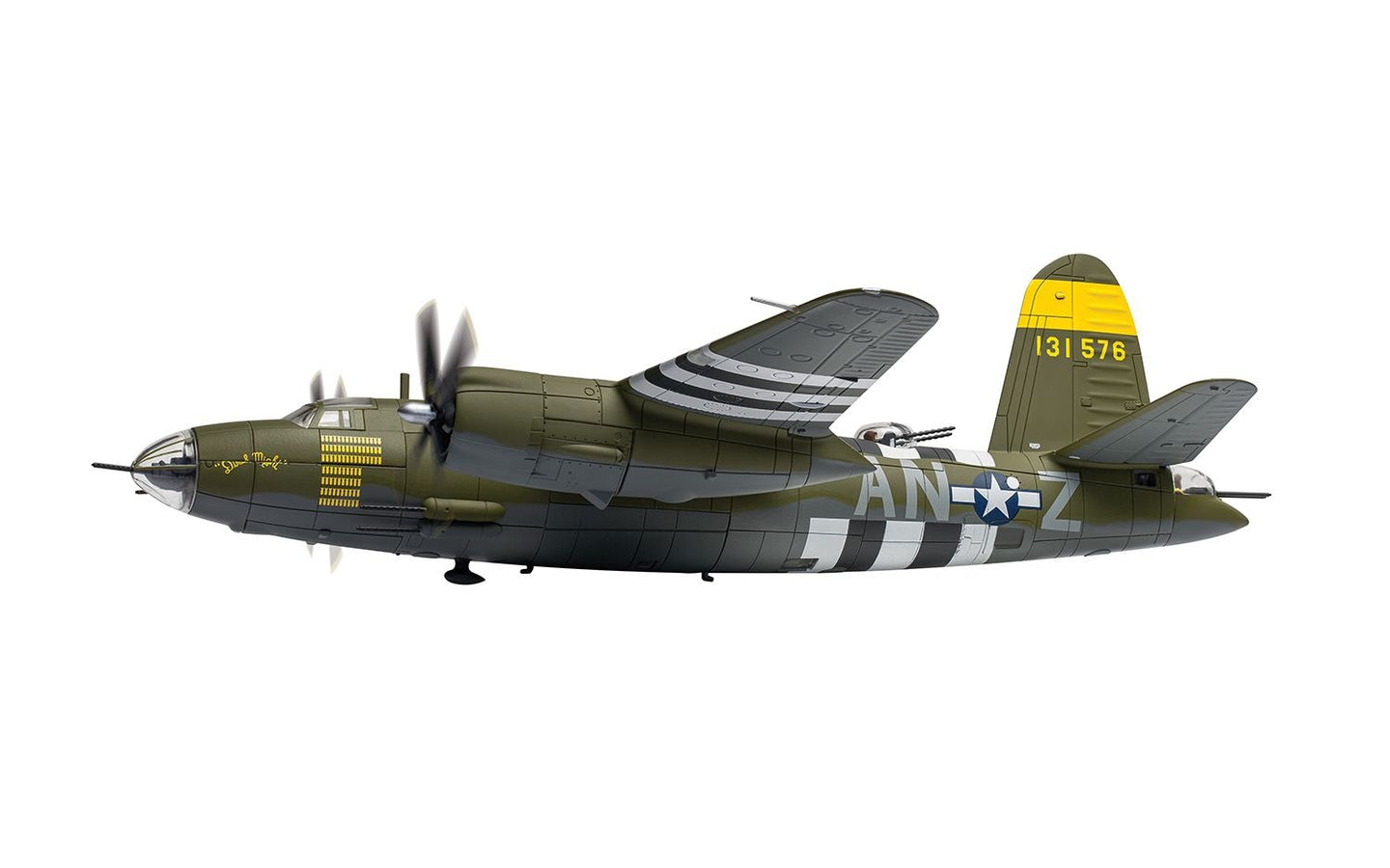 CORGI B-26B MARTIN MARAUDER, 41-31576 'DINAH MIGHT' MJR DAVID DEWHURST JUNE 6 1944