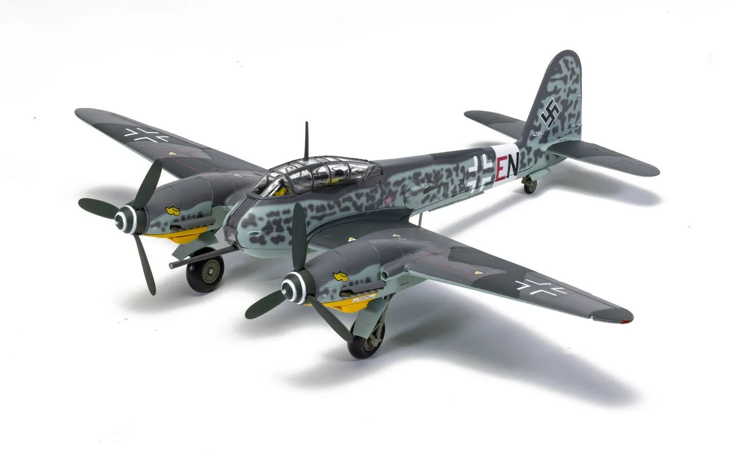 CORGI ME 410A-1/U4 W.NR 429263/3U EN OBLT FRIEDRICH "FRITZ" STEHLE 5./ZG26 HILDESHEIM GERMANY 6TH MARCH 1944
