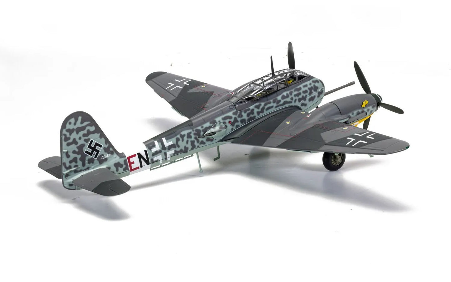 CORGI ME 410A-1/U4 W.NR 429263/3U EN OBLT FRIEDRICH "FRITZ" STEHLE 5./ZG26 HILDESHEIM GERMANY 6TH MARCH 1944