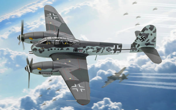 CORGI ME-410A-1/U3 LUFTWAFFE HAUPTMANN EDUART TRATT 1943