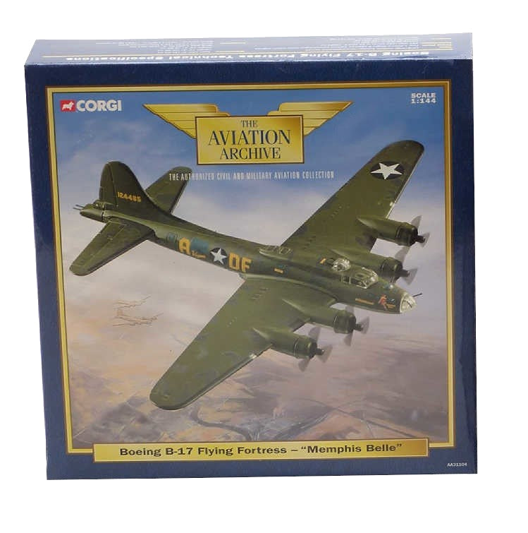 CORGI B-17 FLYING FORTRESS USAAF 91ST BG 324TH BS "MEMPHIS BELLE" RAF BASSINGBOURN ENGLAND 1942