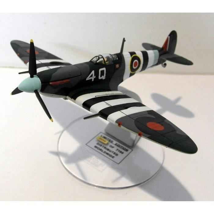 CORGI SPITFIRE MKV U.S. NAVY VCS-7 B-4Q CRUISER SCOUTING D-DAY NORMANDY JUNE 6TH 1944