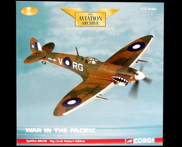 CORGI SPITFIRE MK.VIII RAAF No.80 WING CMDR ROBERT GIBBES