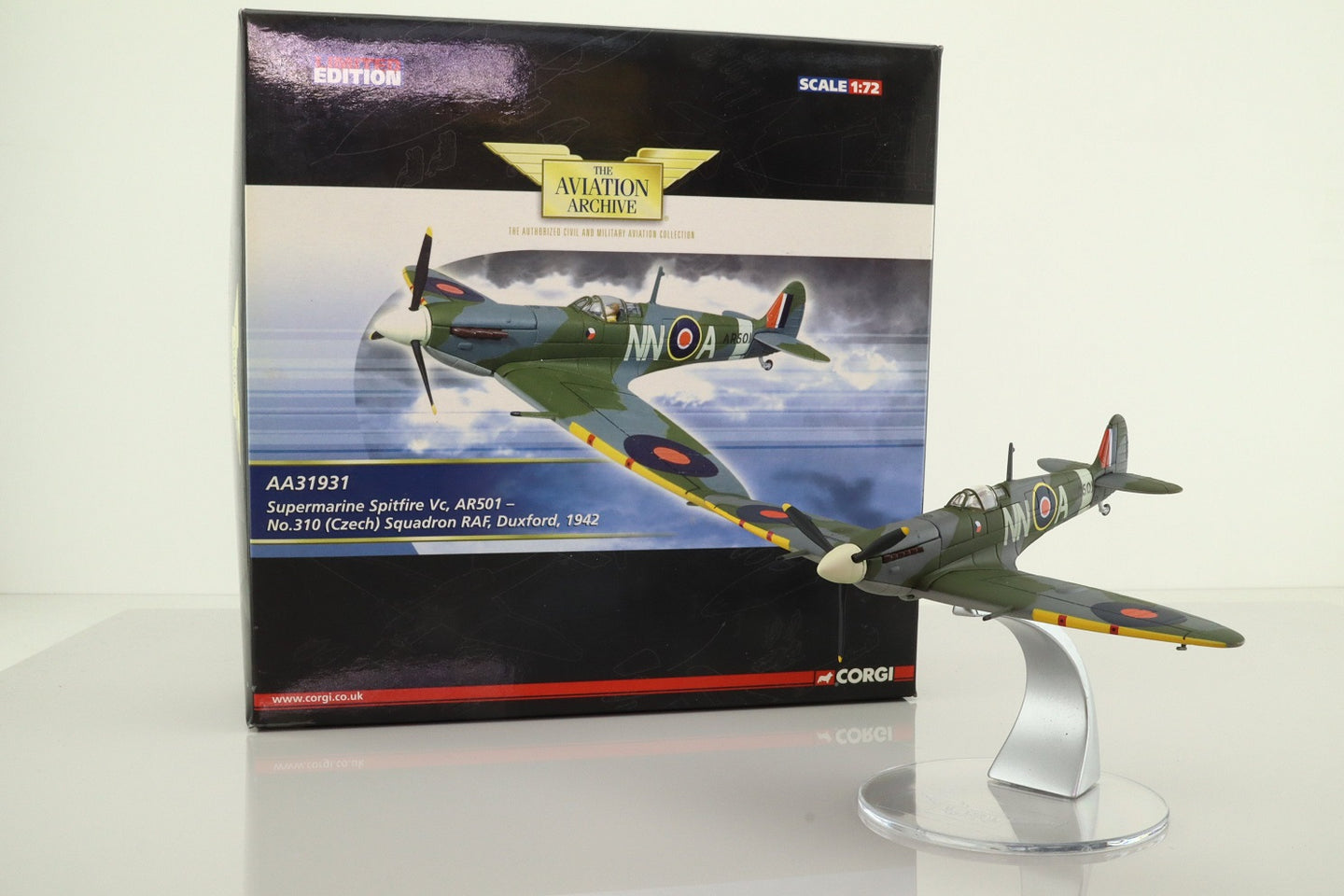 CORGI SPITFIRE MK.V, RAF (CZECH SQN)