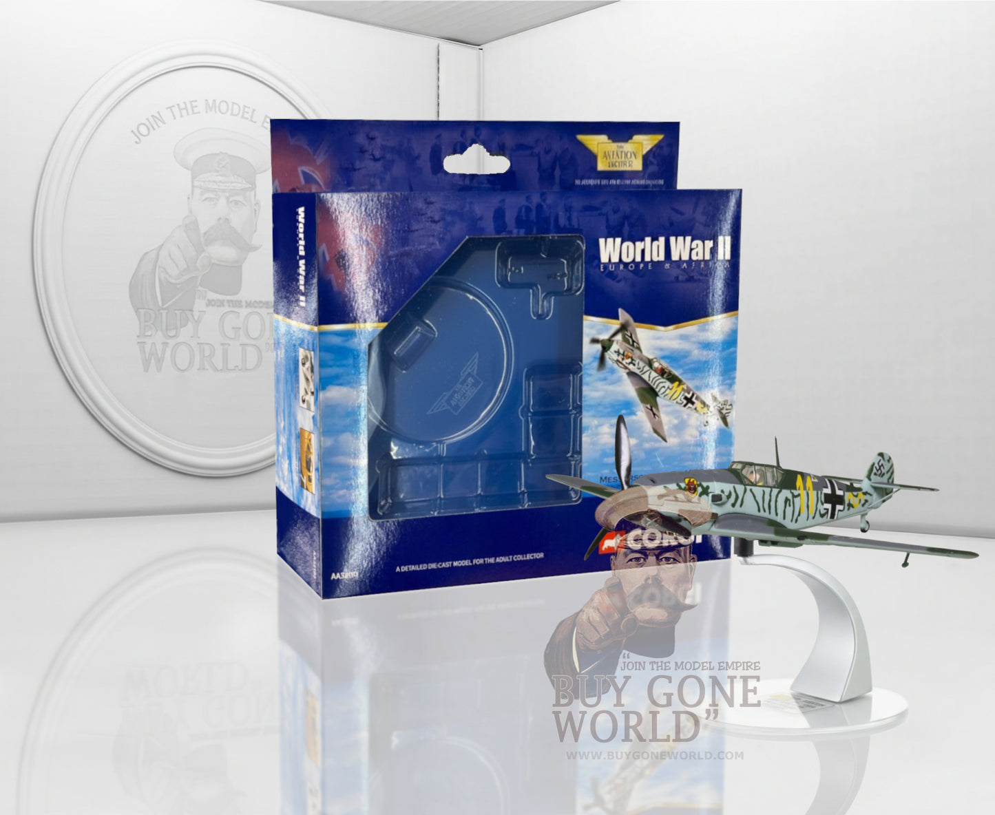 CORGI BF 109E LUFTWAFFE 9./JG 54 WALDEMAR WUBKE