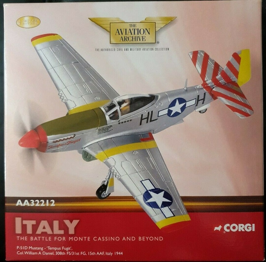 CORGI P-51D MUSTANG FS WILLIAM DANIEL USAAF