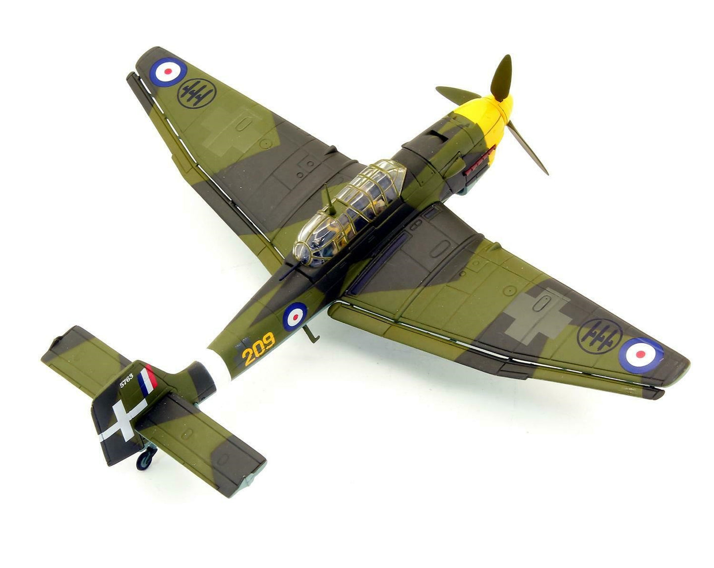 CORGI JU-87 (WERK NR. 5763) CAPTURED BY BRITISH TROOPS IN LIBYA 14 SEPTEMBER 1941 CAPTIVE EAGLE II COLLECTORS CLUB SPECIAL 2007