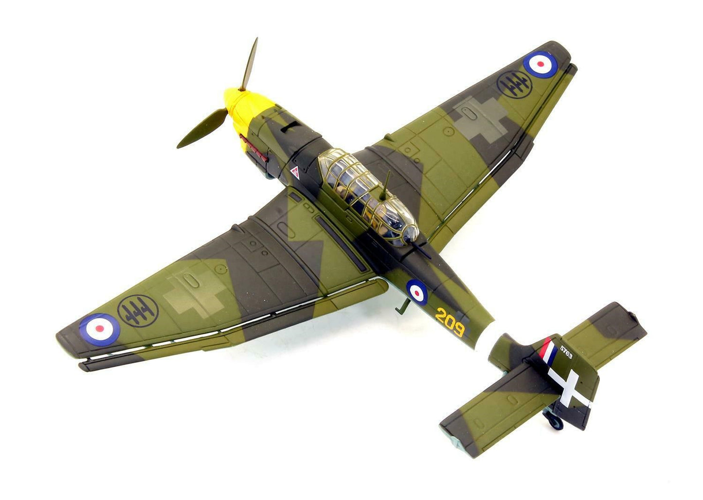 CORGI JU-87 (WERK NR. 5763) CAPTURED BY BRITISH TROOPS IN LIBYA 14 SEPTEMBER 1941 CAPTIVE EAGLE II COLLECTORS CLUB SPECIAL 2007